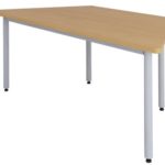 TRAPEZOID TABLESIZE: 1200MM X 600MM X 640MM (LXDXH)