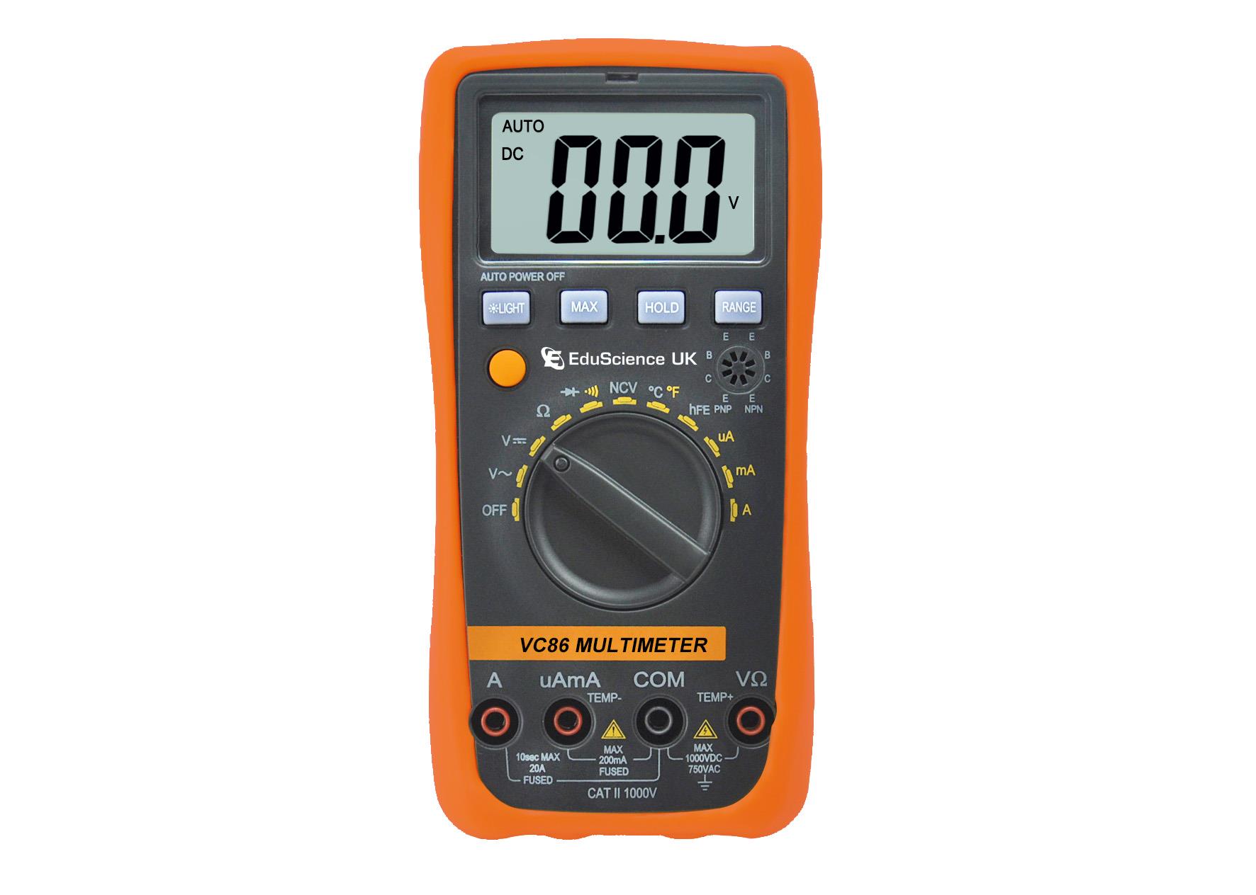 MULTIMETER HANDHELD DIGITAL Eduscience