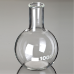 FLASK FLAT BOTTOM NARROW NECK 100ML