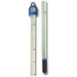 LAB THERMOMETER    0 TO  260 C &F ,405MM WHITE BKD BLUE SPIRIT