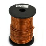 COPPER WIRE , REEL , SWG 28 (29/30 AWG) - 0.0148" (0.38 MM) DIA