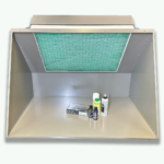 Hooded Recirculatory Spray Booth