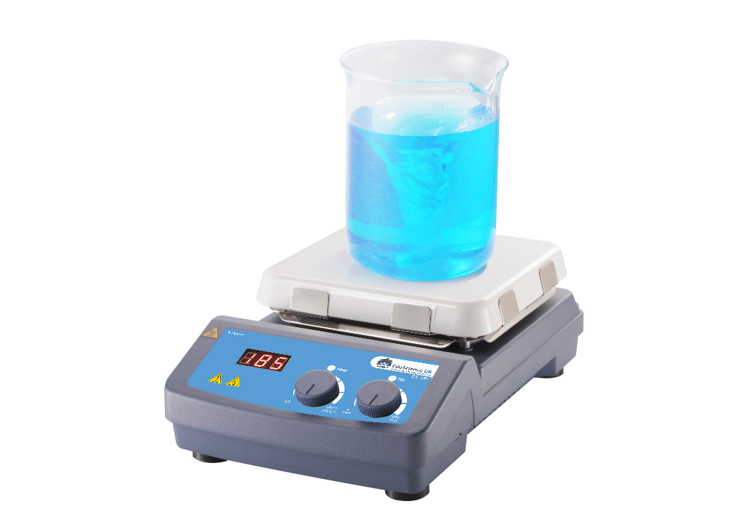 HOT PLAT MAGNETIC STIRRER LED ADV - Eduscience