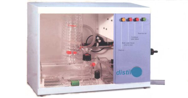 WATER STILL 4 LTR /HOUR BOROSIL AUTOMATIC DOUBLE DISTILLATION