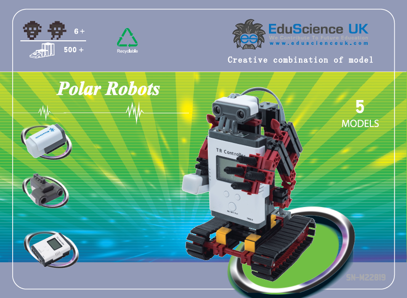 Champagne samarbejde bundt Polar Robots Kits - Eduscience