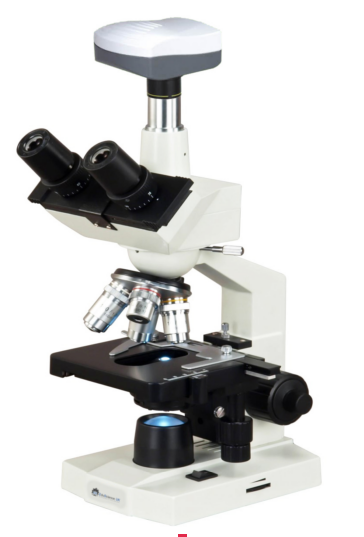 Microscope Trinocular Head With 5MP Digital Camera - Eduscience Video ...