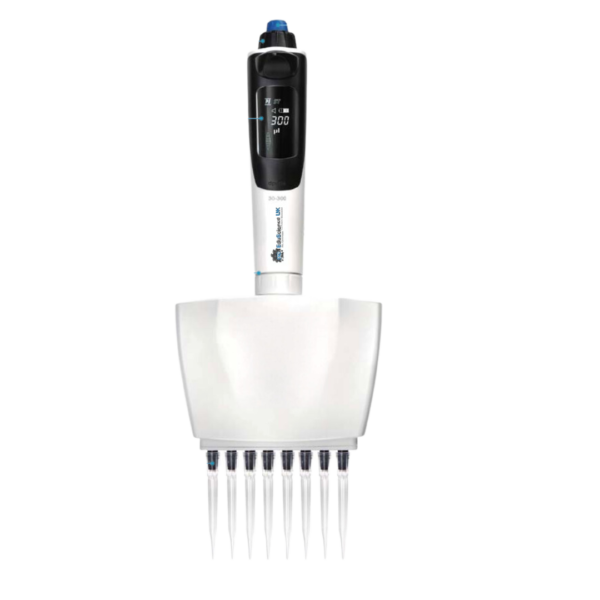 Multi-Functional 8-Channel Pipette 10-100uL