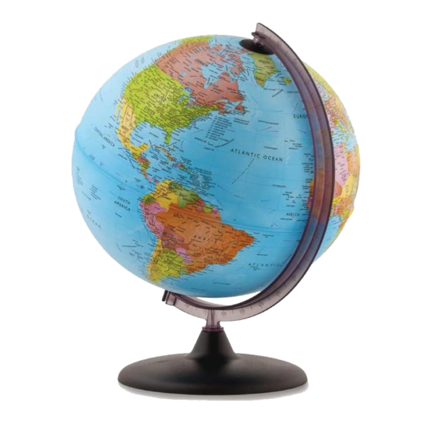 Globe LED Illuminated Cartography