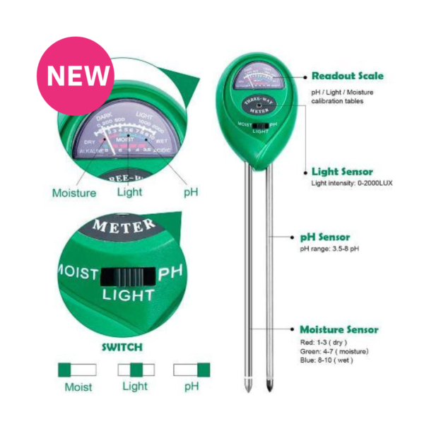 Advanced Double-Needle Soil Tester